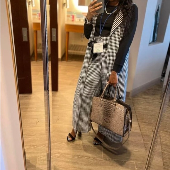 “Hazel Cove” Coat Vest & Palazzo Pant set - Picture 10 of 16